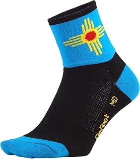 | Aireator 3" Patterned Cycling Socks | for Biking, Running, & Everyday