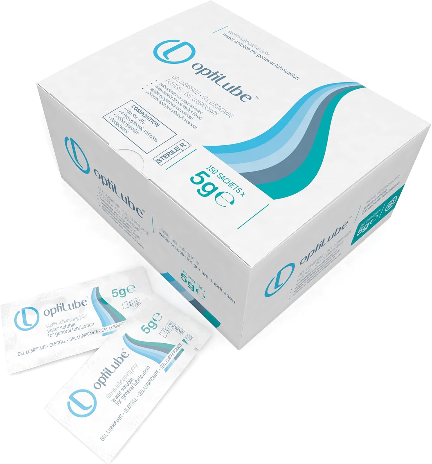 Optilube Sterile Lubricant Jelly Sachet