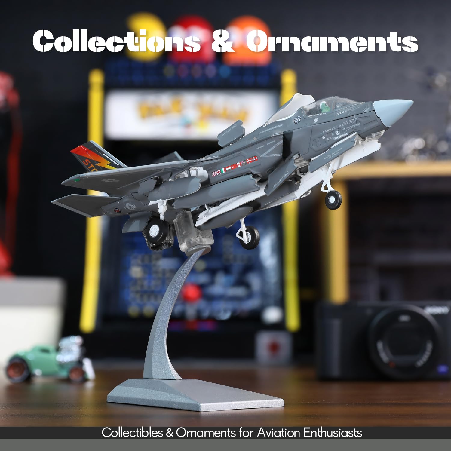 Amazon.com: SEBUNAS 1/72 Scale F-35B Lightning II Fighter Jet