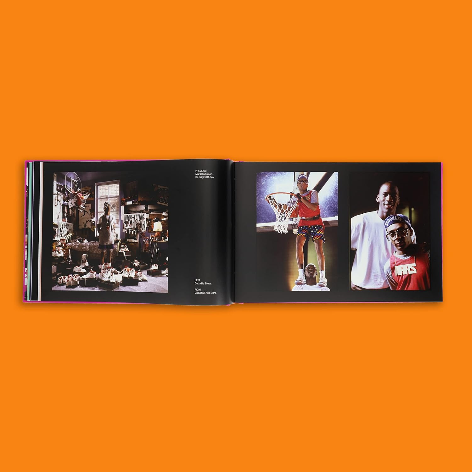 Spike Lee Fuchsia and Gold Hardcover Art Monograph