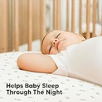 Vista 111 de 2-Pack Waterproof Baby Crib Sheets for Boys, Girls - 52x28 Viscose Derived from Bamboo Toddler Bed Sheet Neutral, Fitted Crib Mattress Protector