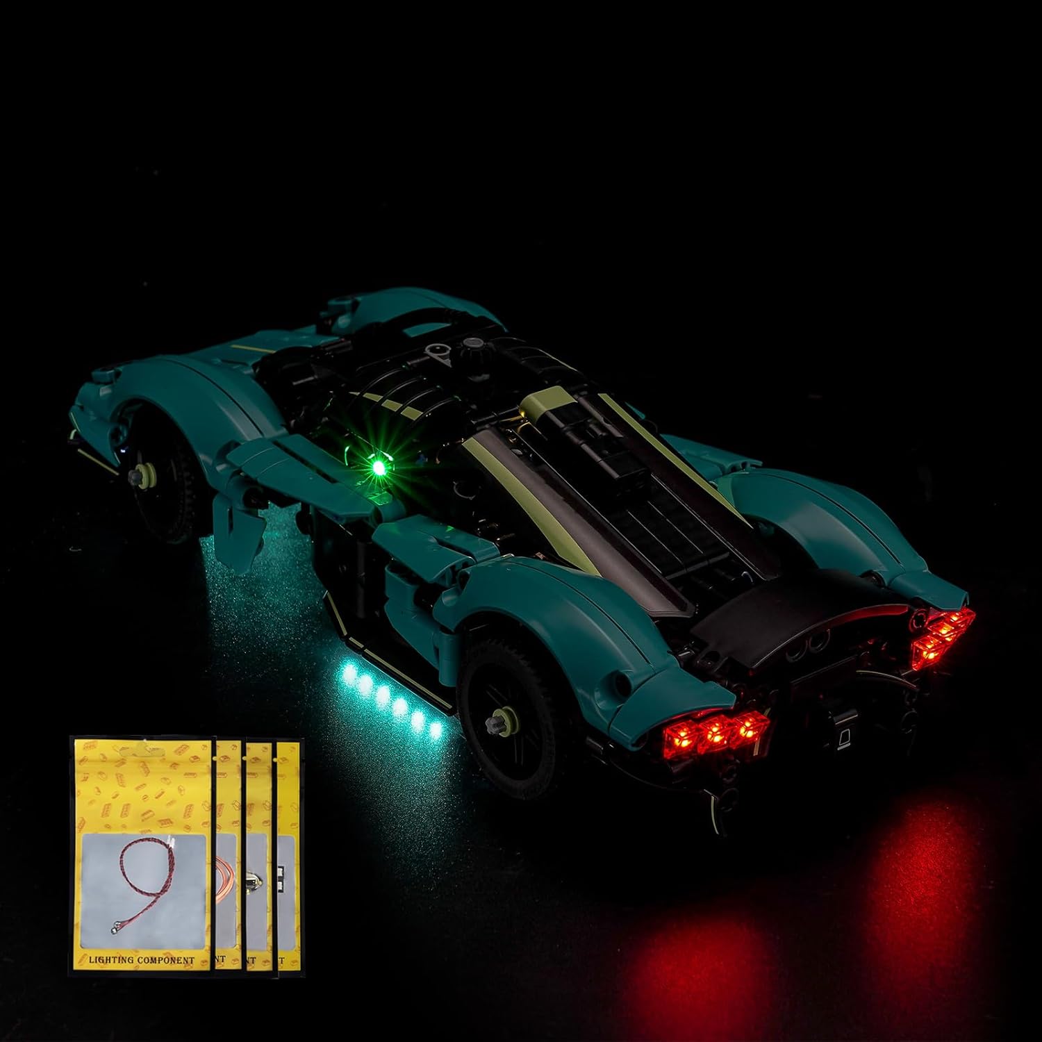 LED Lighting Compatible with Lego Technic Aston Martin Valkyrie 42208，Light Kit Compatible with Lego The Main Tower Castle 42208, NOT Included The Model Set - JUST Lights