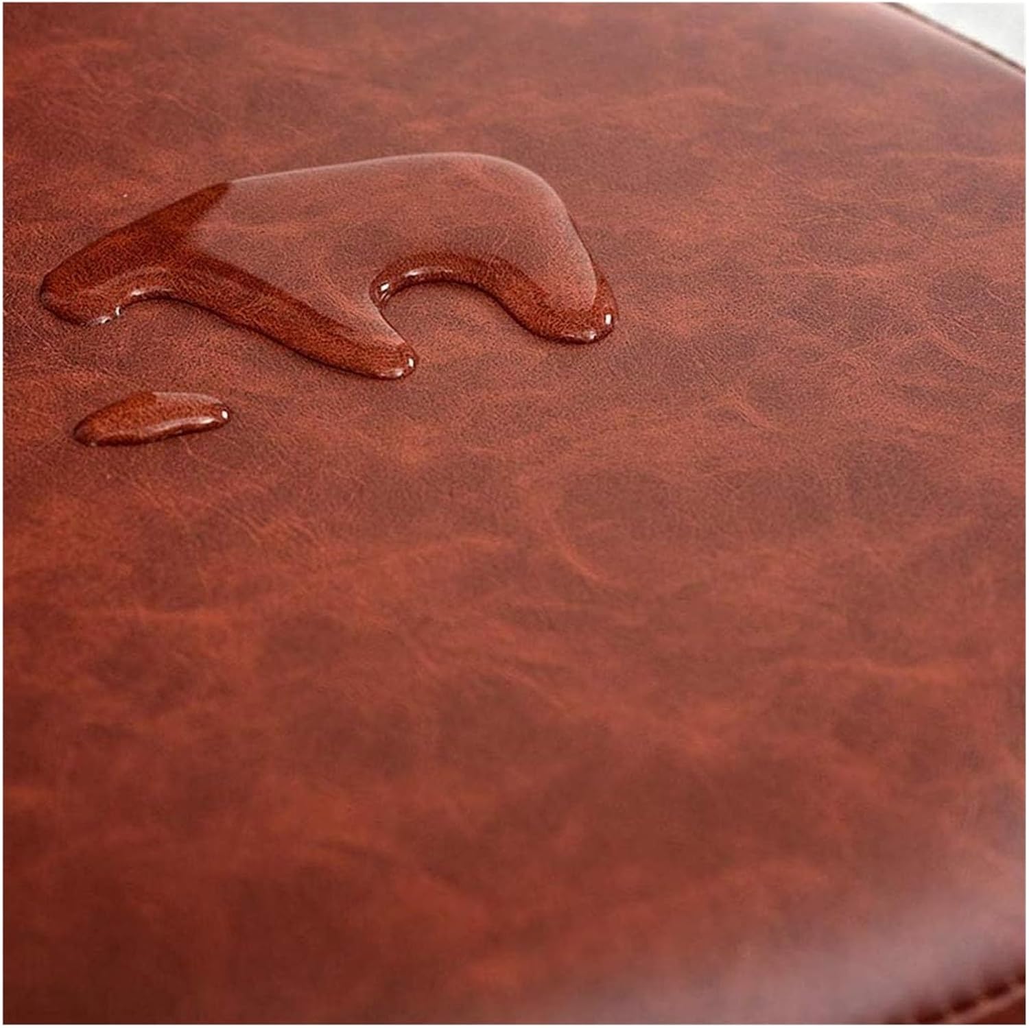 Storage Stool Footstool, Footstool Premium Quality Circle Wood Support Upholstered Footstool Ottoman Chair Stool Cover 4 Legs and Leather Appearance Comfortable/776