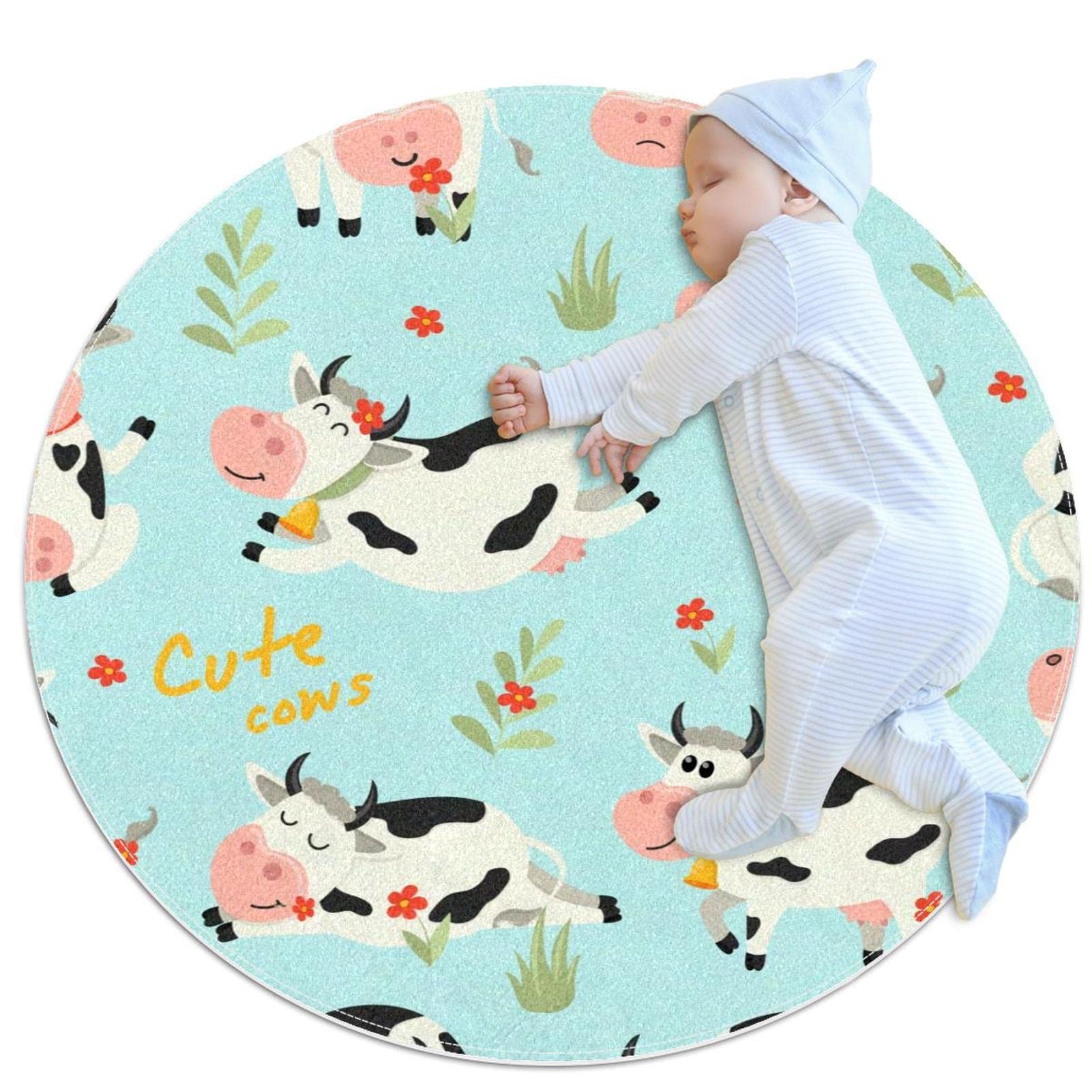 Tapis de jeu pour enfants antidérapant et doux pour chambre