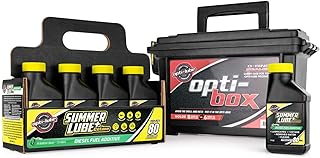 Opti-Lube Summer+ Cetane Formula Diesel Fuel Additive: 4oz Bottles (8 Pack with Opti-Box)