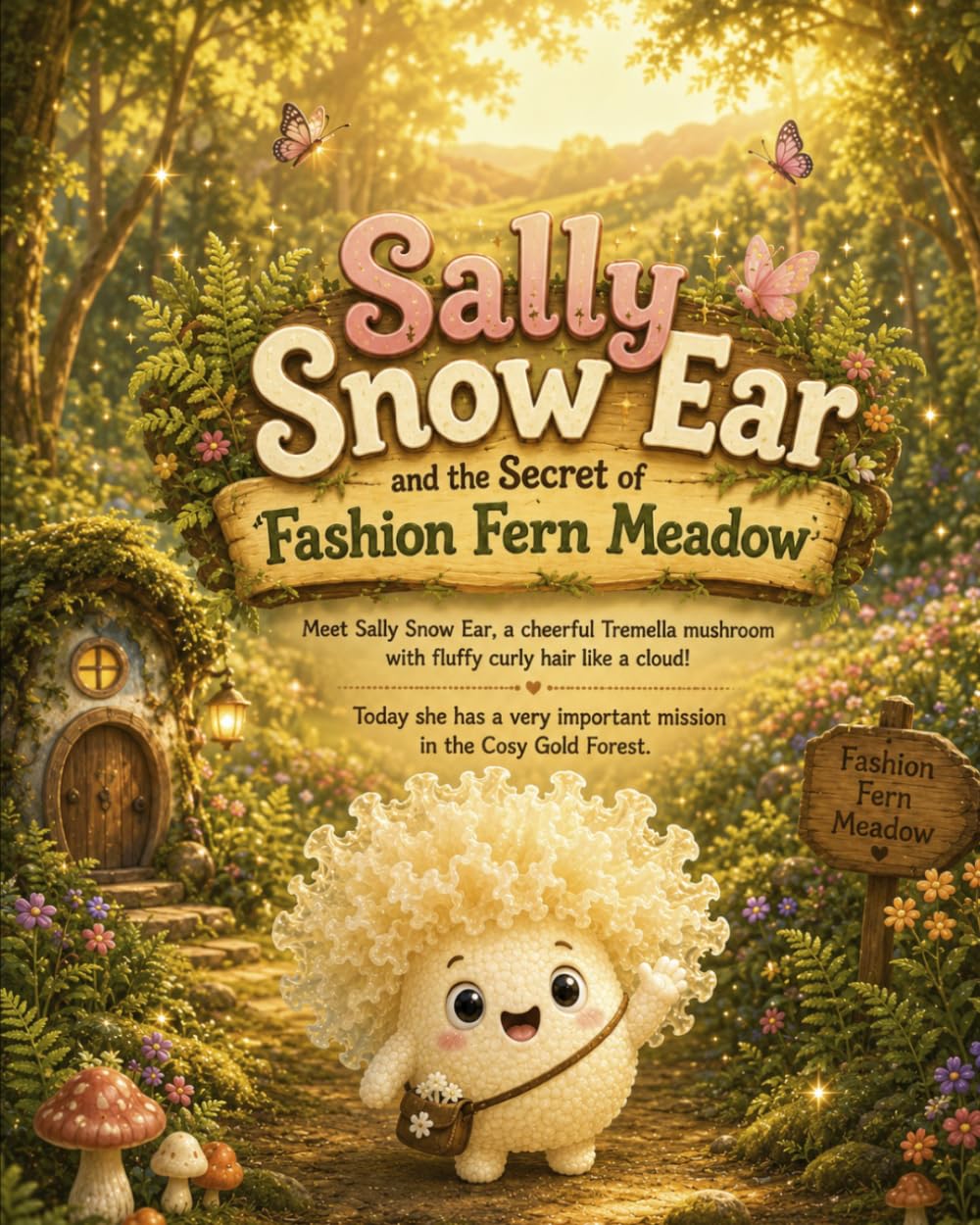 Sally Snow Ear and the Secret of Fashion Fern Meadow (Portobello mushroom friends)