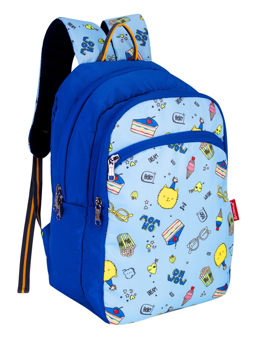 MINO DREAM Printed School Bag 20L - 16 inches Kids Polyester Backpack ideal for Boys and Girls of Age Group 2-5 yrs | Small Students Daypacks-image-29