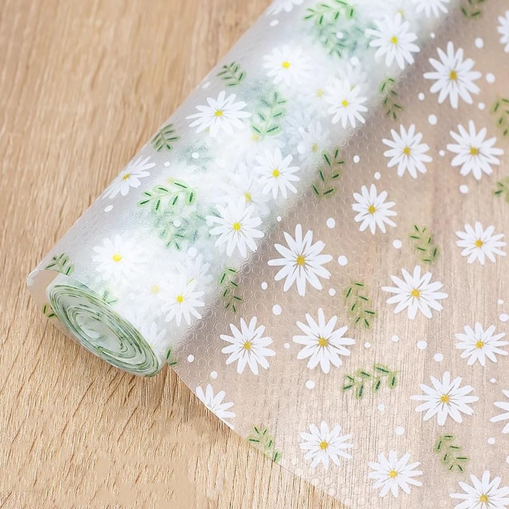 ZYFAB Schubladenmatte für Küchenschränke, Nicht Klebende Eva Schrankpapier rutschfest Schubladeneinlage für Regale waschbar einfach zu schneiden Antirutschmatte,D,60 * 300CM