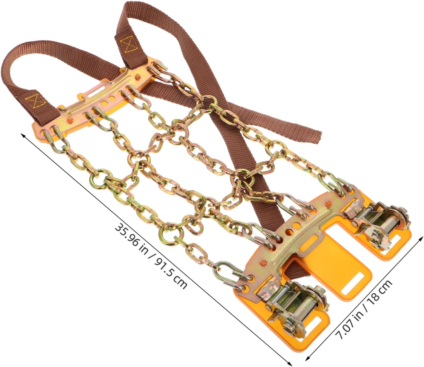 Adjustable -skid Tire Chains for Cars Suvs and Pickup Trucks Emergency Traction Chains for Snow Mud and Tire