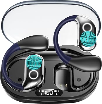 AI Language Translation Earbuds, 144-Language Translator Earbuds Real Time Compatible with iOS & Android, Bluetooth 5.3 Headphones Translating Device for Travel and Business, Black