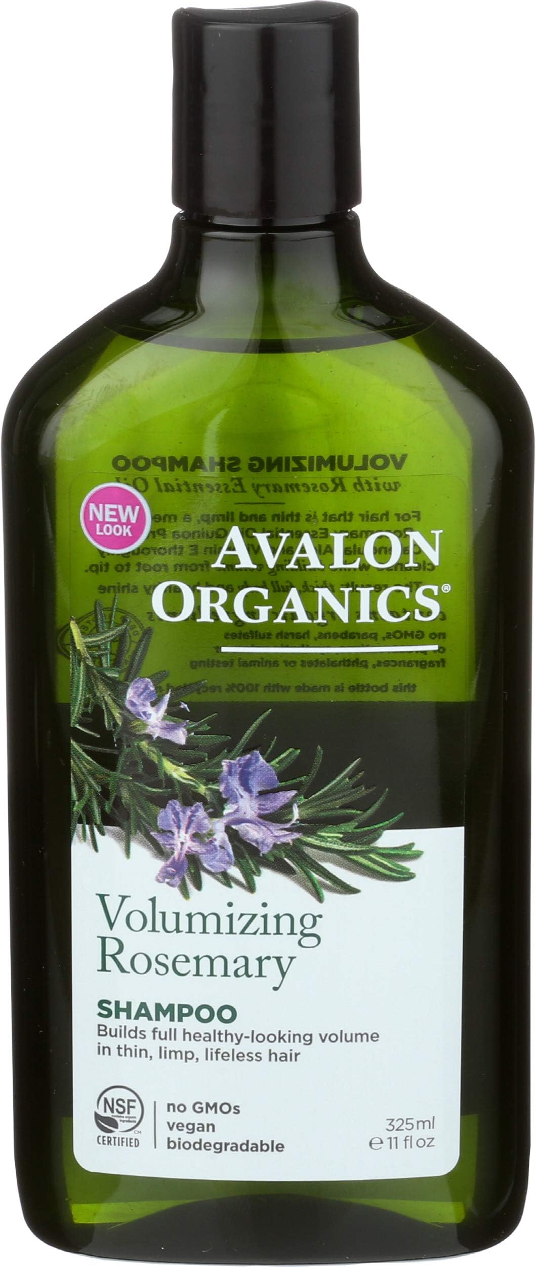 Shampoo Volumizing Rosemary, 11 oz