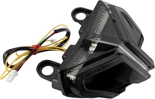 Miniatura 7 de Motocicleta LED luz trasera ahumada luz trasera LED lente ahumada alto brillo apto para 848 1098 1198