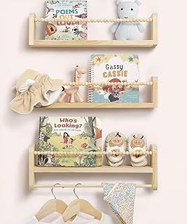 Nursery Floating Shelves for Wall