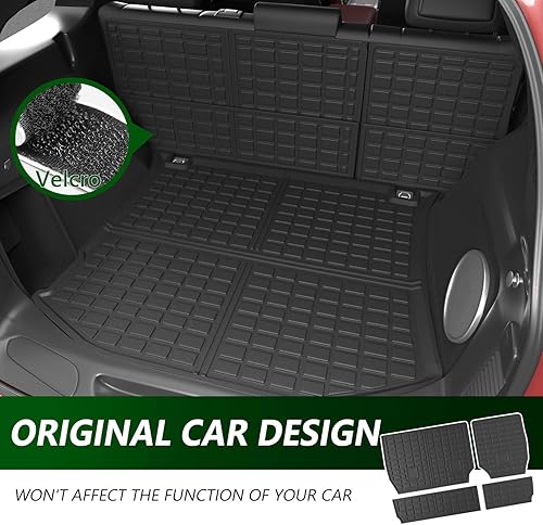 Miniatura 2 de xipoqix Alfombrillas para el respaldo del maletero trasero del Jeep Grand Cherokee 2011-2021 alfombrillas de material TPE para Jeep Grand Cherokee