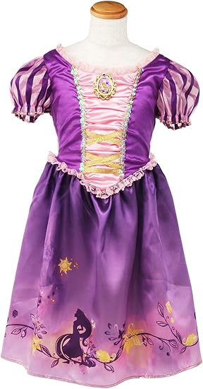 Amazon 国内販売正規品 ディズニー プリンセス おしゃれドレス ラプンツェル 100cm 110cm キッズコスチューム おもちゃ
