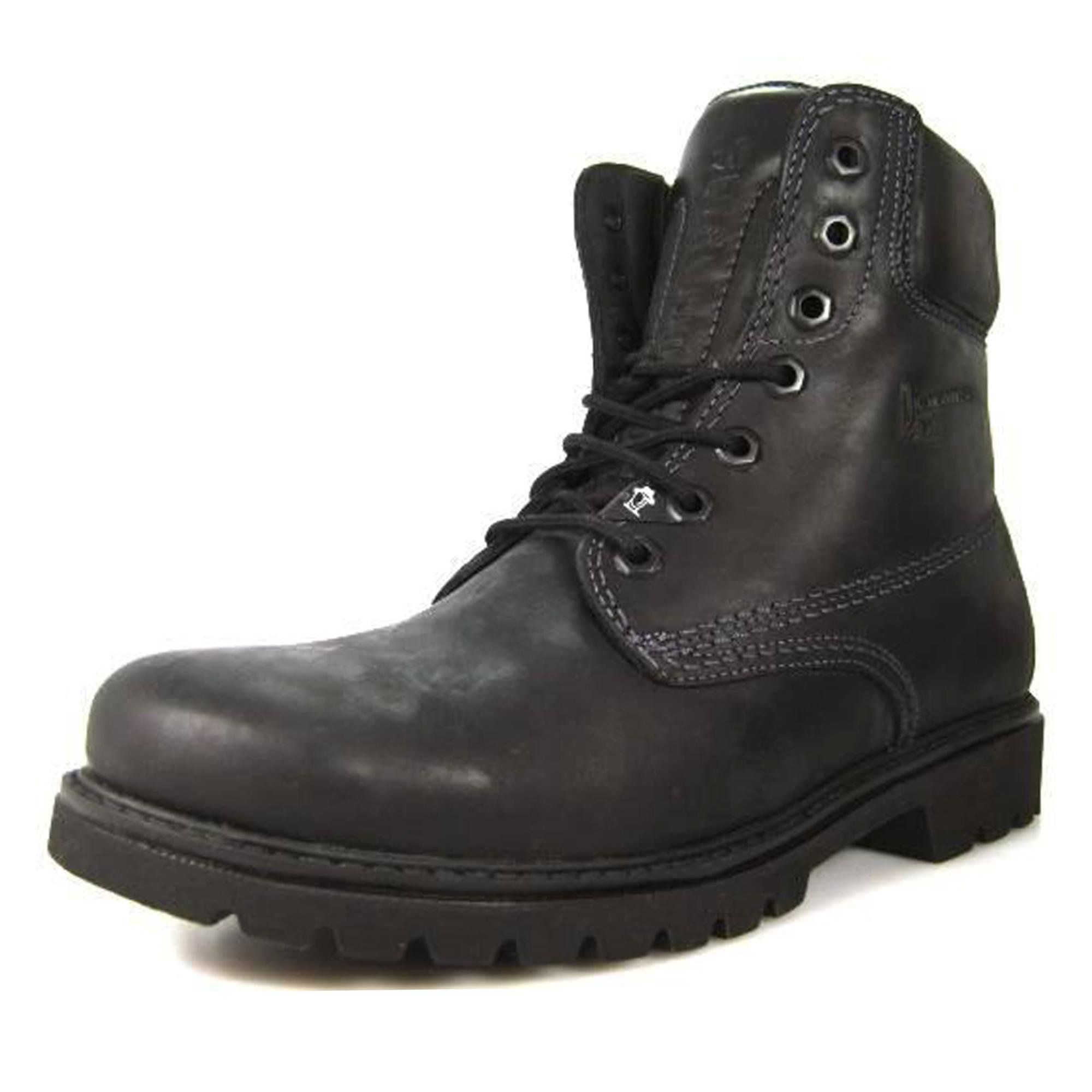 Panama Jack Men's Black 03 C3 Leather Waterproof Ankle Boots - Uk 11 | Eu 45 | Us 12