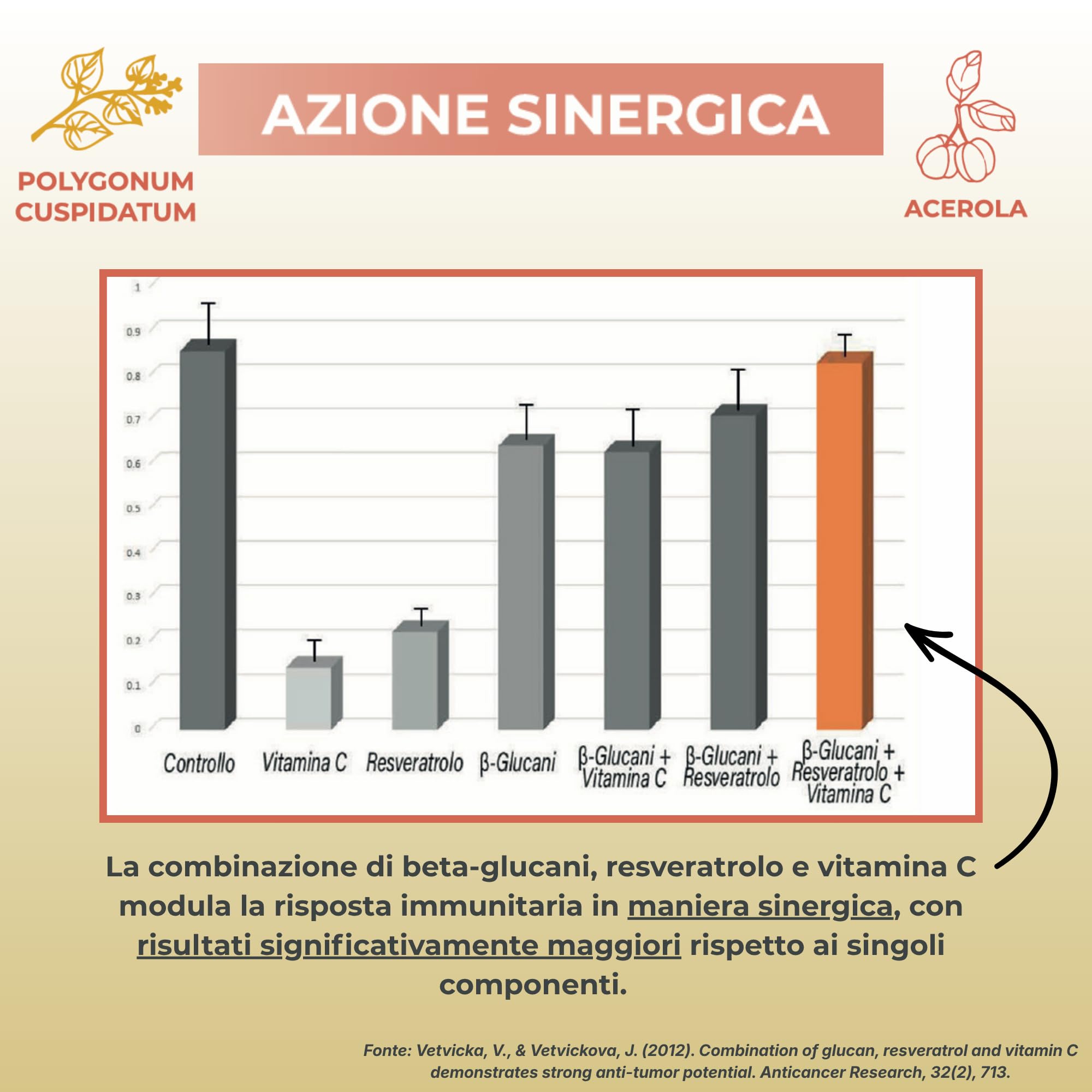 MicoDefense - Integratore 4 Funghi medicinali, Resveratrolo e Vitamina C
