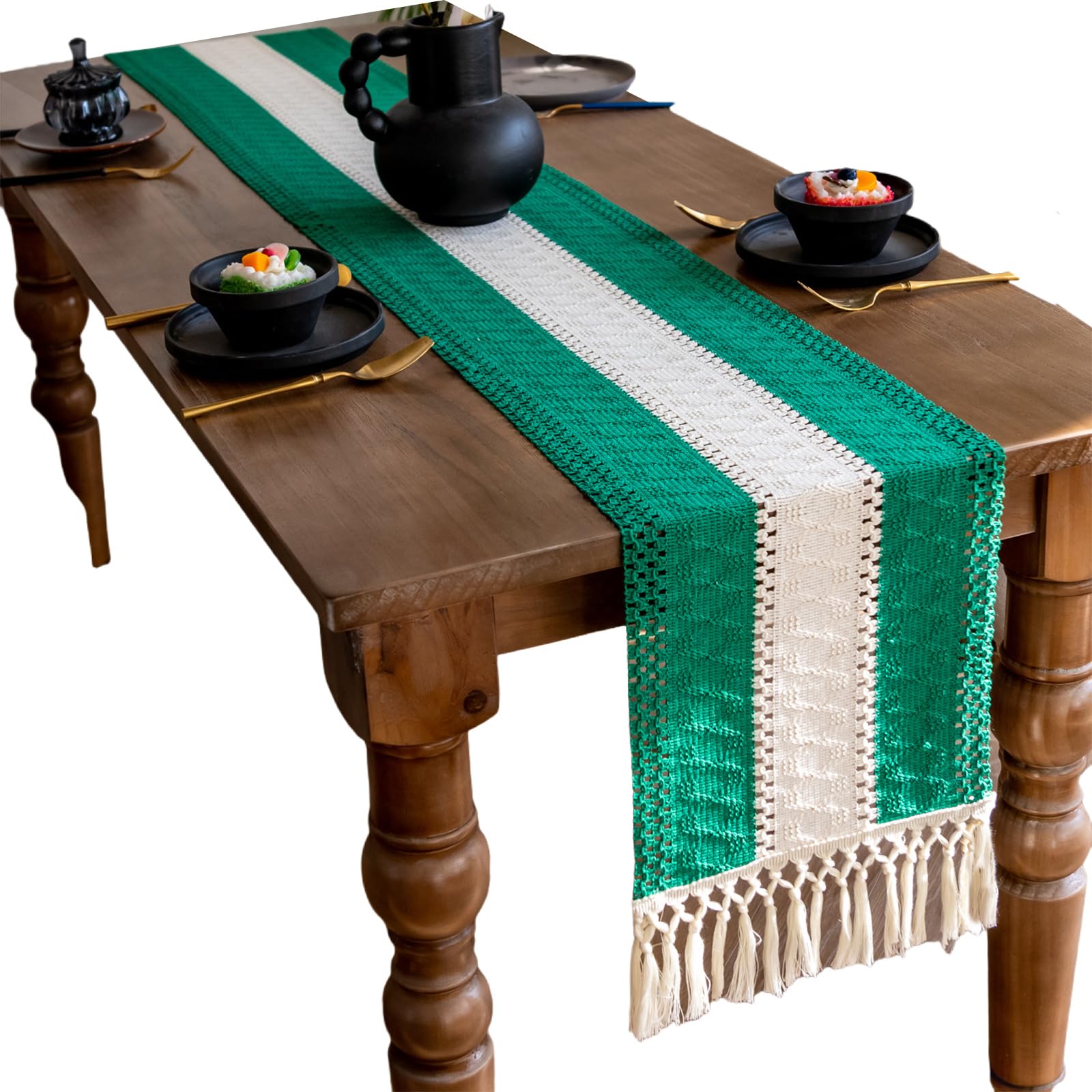 Tsophreniq Multipurpose Holiday Table Cover Waterproof Polyester Fabric Easy Cleaning Christmas Dining Decoration Christmas Table Runner