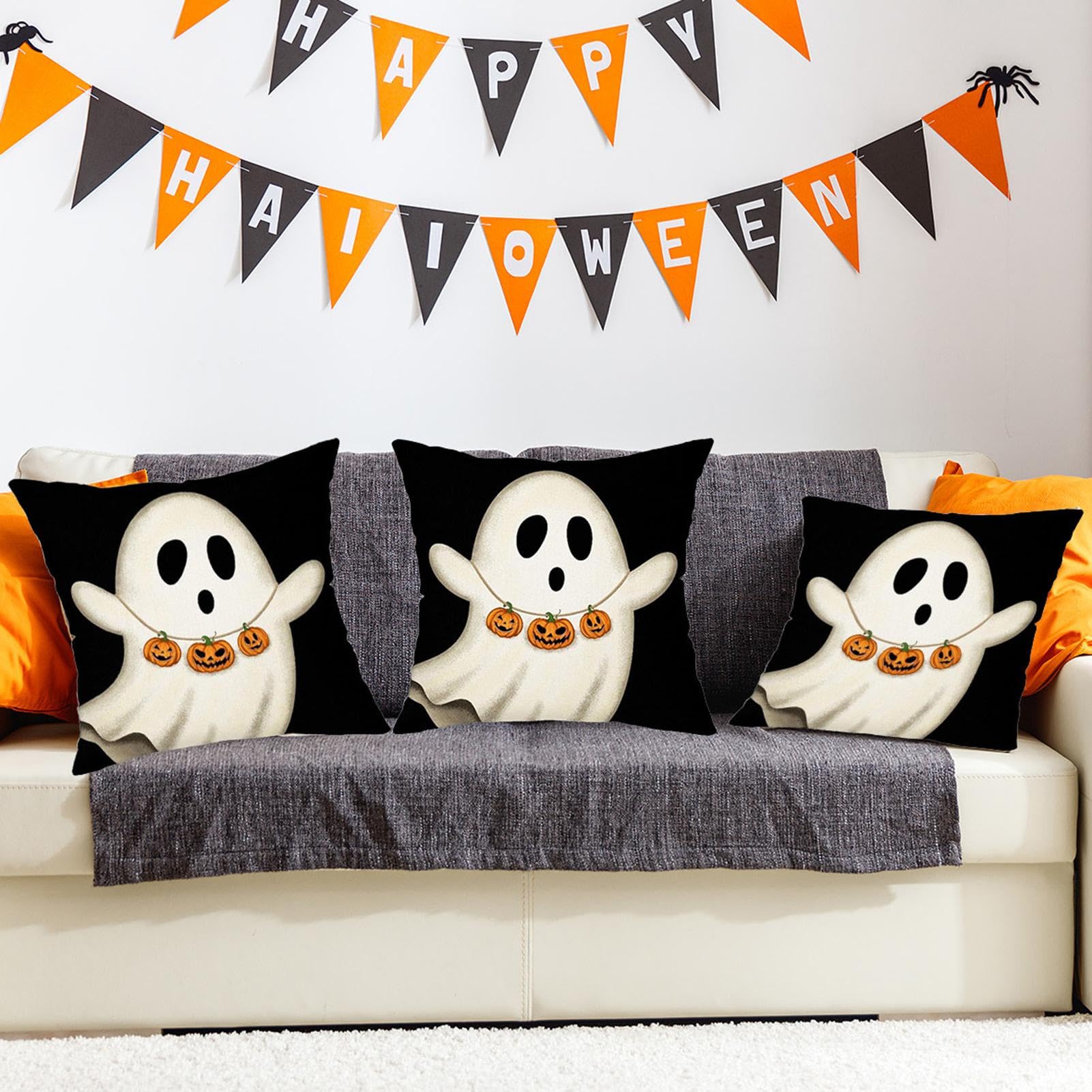 Amazon｜抱き枕カバー、ハロウィン枕カバー | ハロウィン18 x 18