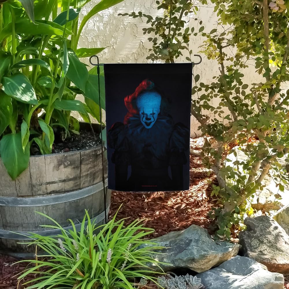 IT: Chapter 2 Blue Pennywise Garden Yard Flag