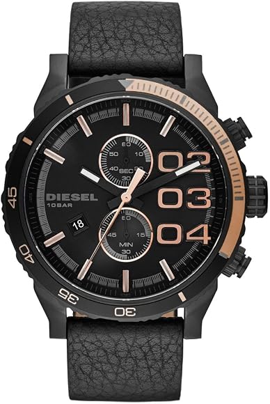 Amazon.co.jp: Diesel メンズ DZ4327 ダブルダウンシリーズ アナログ 