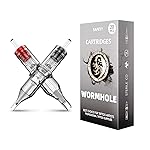 Wormhole Tattoo Cartridge Needles 20pcs Mixed Cartridge Needles 3RL 5RL 5M1 7M1 Tattoo Cartridges Professional Disposable Tattoo Needle Cartridge Sterilized Tattoo Needles Safe Cartridge Needles