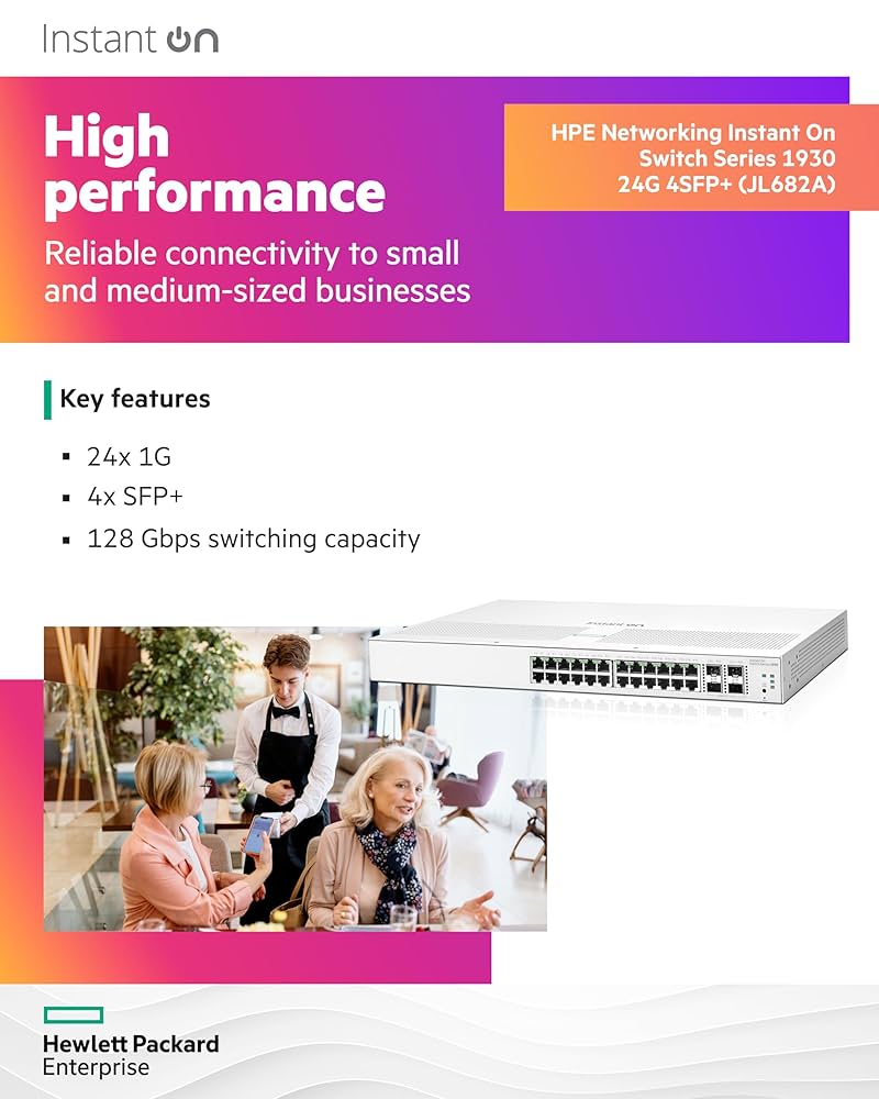 Amazon.com: HPE Networking Instant On Switch Series 1930 24