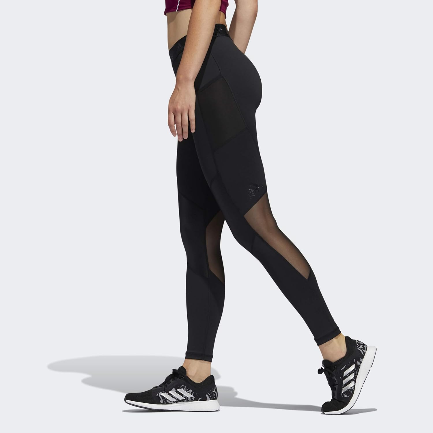 adidas Womens Alphaskin Glam on Tights