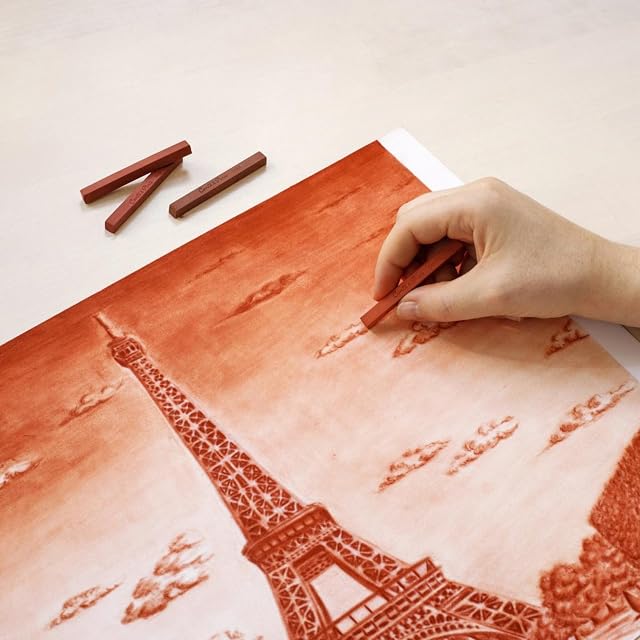Foto 6 de 7 de Conté à Paris, indischgelb, 0,6 x 0,6 x 0,6 cm