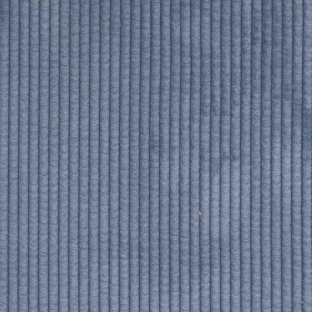Genérico Sofá de 2 plazas con Chaise Longue Forma de L Azul 125 cm Lino,Mobiliario,Sofás,Azul,4107079