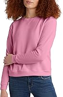 Vista 1 de Hanes Ecosmart Sudadera de cuello redondo con muesca en V para mujer