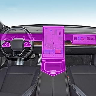 NBHB Interior do carro console central transparente TPU película protetora anti-risco filme de reparo PPF, para NETA EP40 S 2022-2023