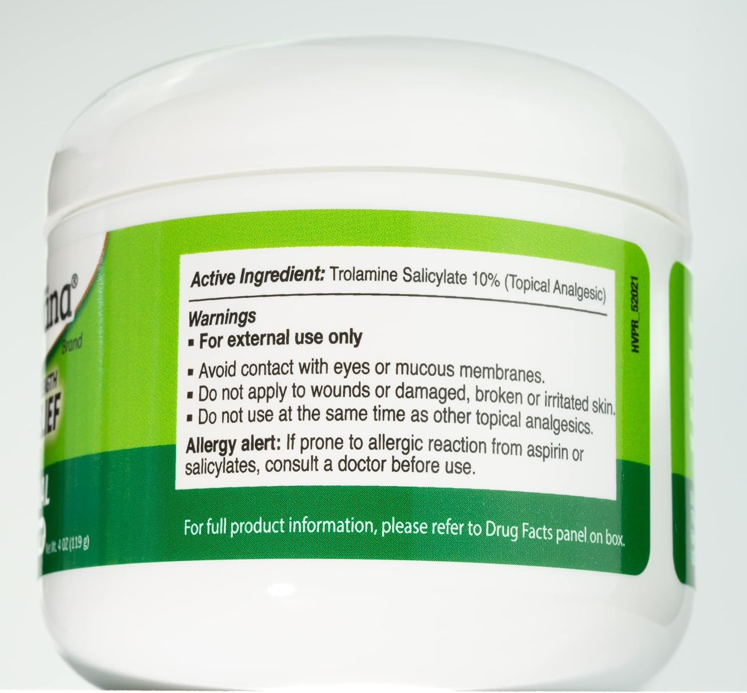 BulbHead As Seen On TV Hempvana Original Relief Cream Maximum Strength, The Hemp Cream for Joint Relief, Muscle Joint Back Knee Shoulder Neck Elbow Hand Foot