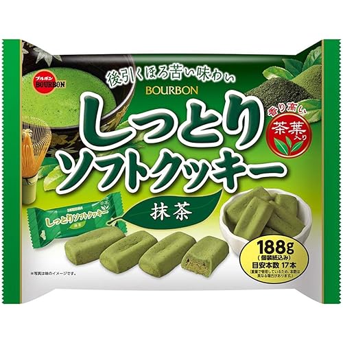 ブルボン しっとりソフトクッキー 抹茶