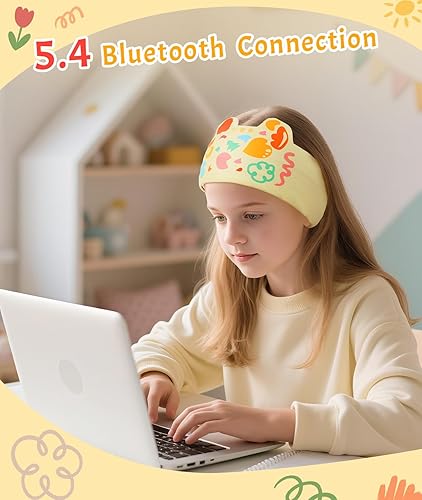 Miniatura 3 de LC-dolida Diadema para niños, auriculares para dormir, diadema Bluetooth, ajuste cómodo, volumen seguro limitado para niños y niñas, niños,