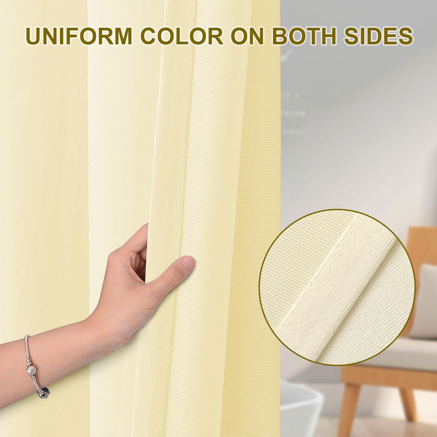 Flame Retardant Hospital Curtain Hanging Medical Privacy Room Divider Cubicle Curtains for Room Separation - Meets for Fire Retardant Testing According to NFPA-701(1 Panel, Beige, 5x8ft)