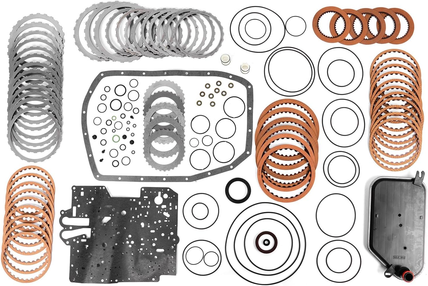5Speed Transmission Master Rebuild Overhaul Kit with Filter, Compatible with 323i 320i 325i Z4 525i 325xi , Automotive Transmission Rebuild Overhaul Seals Set Replaces Parts 5HP19