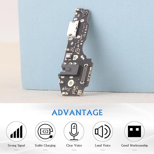 Miniatura 2 de Conector de muelle para T-Mobile Revvl 66 Pro TMAF025G Puerto de carga USB Flex Cable Reemplazo para T-Mobile Revvl 66 Pro Tipo C Cargador Dock