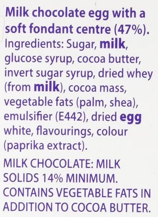 Cadbury Chocolate Creme Eggs (400 Grams, 10 Pack)