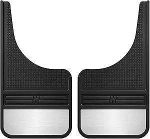 Husky Liners MudDog Universal 12" Front Mud Flap (Black)