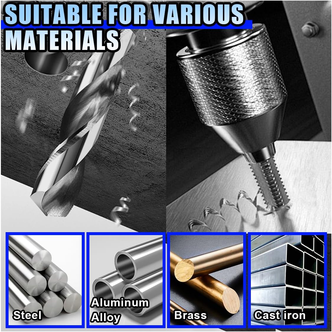 BDZMC 30PCS M6 Thread Repair Insert Kit, Metric Helicoil Kit (M6 x 1.0) | M6 x 1.0mm Thread Repair Kit Compatible Hand Tool Set, Stainless Steel Helicoil Insert Set for Car Repairing