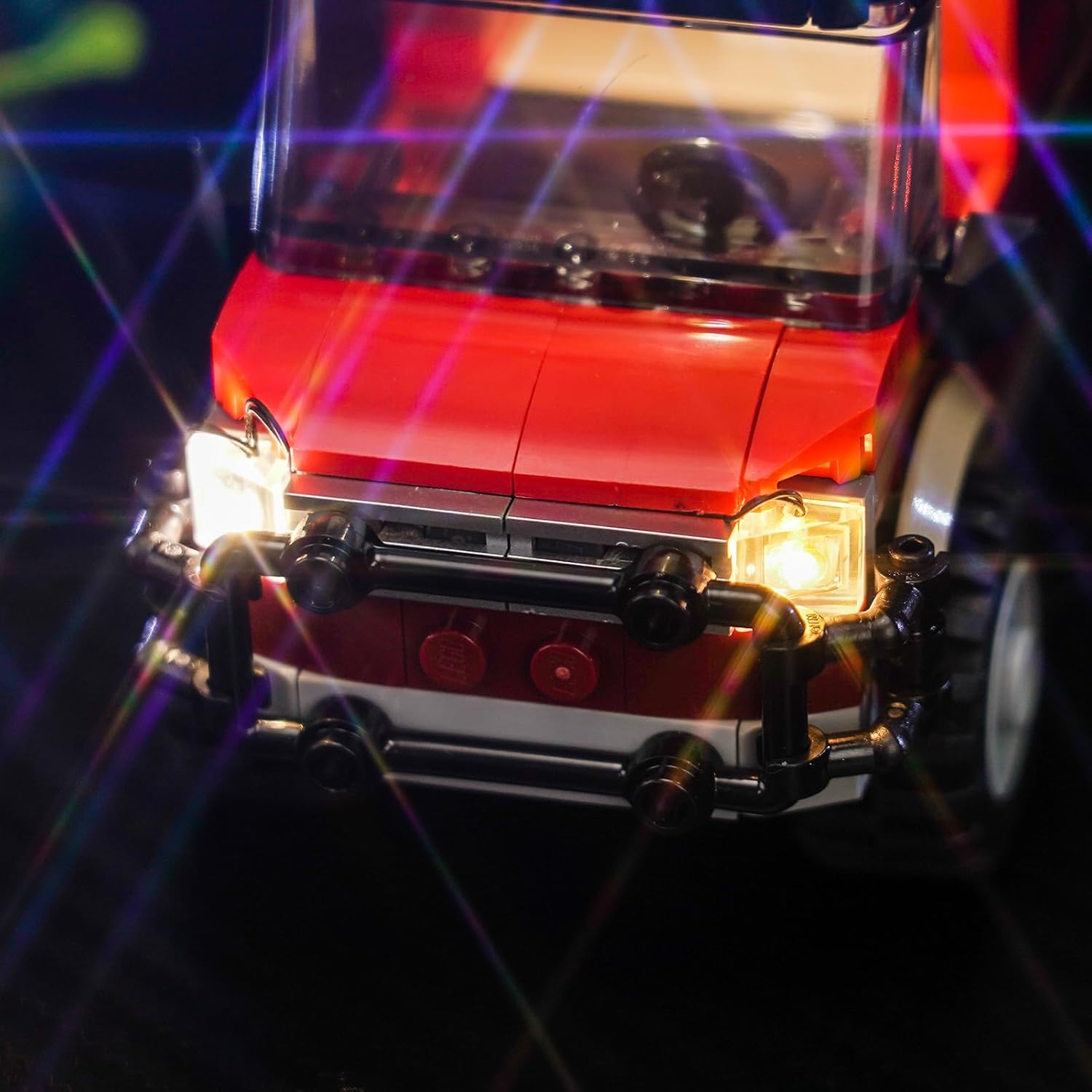 Upgraded Led Light Kit for Lego Dinosaur Missions Stegosaurus Discovery Building Set, Compatible with Lego 76965 (Model Not Included)