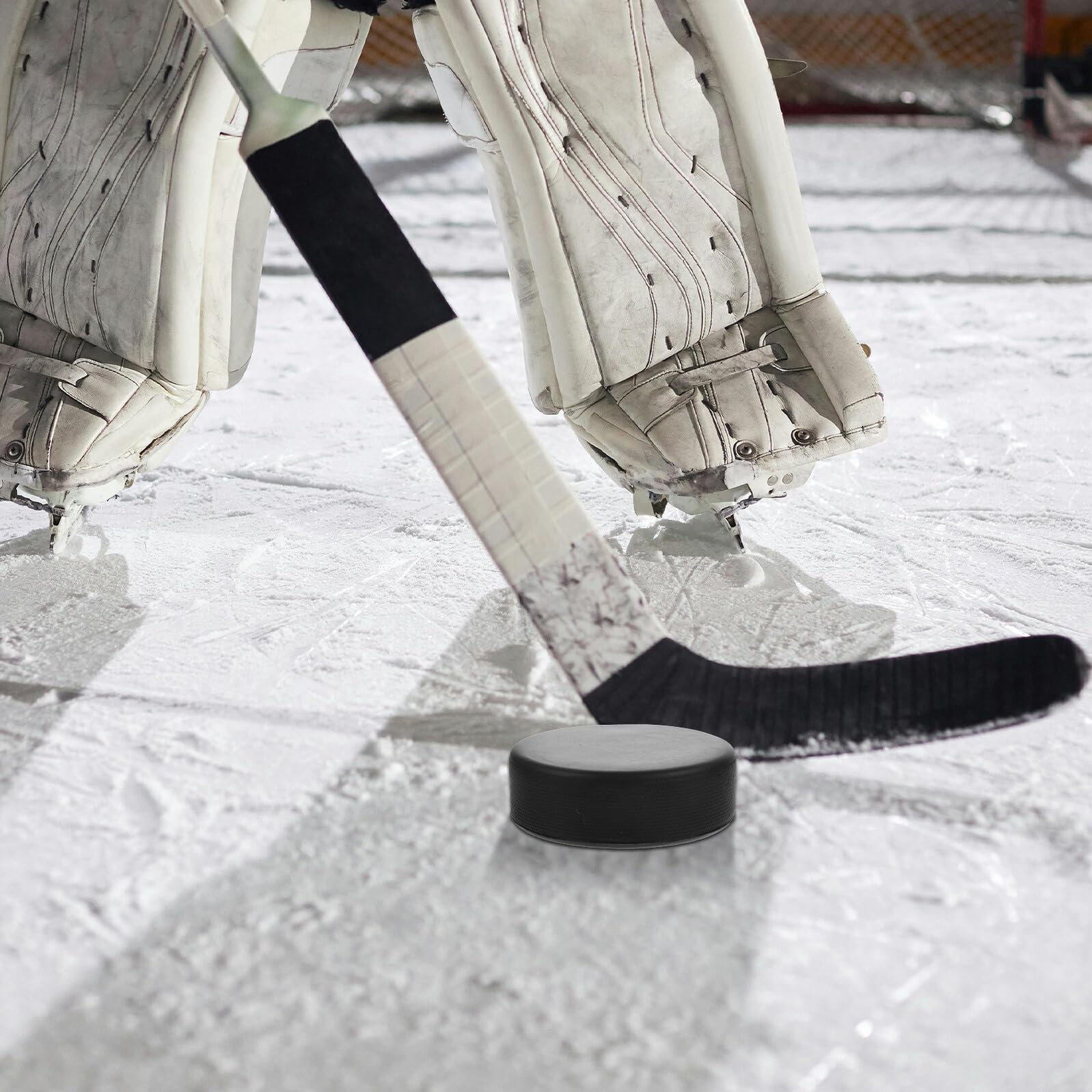 ABOOFAN Set 15 Dischi da Air Hockey Pesanti Neri per Allenamento Hockey su Ghiaccio Accessori per Gioco da Tavolo Dischi da Allenamento e Forniture Sportive