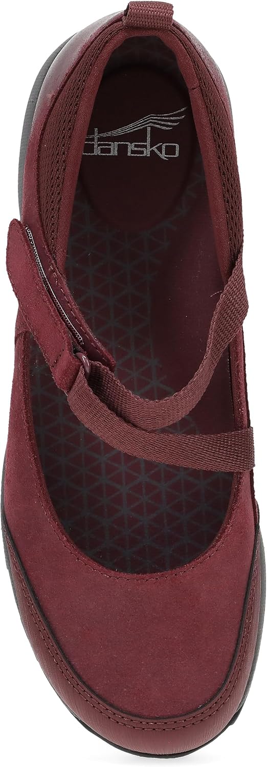 Dansko Primrose Waterproof Outdoor Mary Jane Sneakers for Women – Comfortable, Breathable Walking Shoes with Arch Support – Slip-Resistant Rubber Outsole