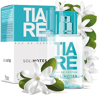 Perfumy damskie SOLINOTES Tiaré - woda perfumowana, kwiatowy i kojący zapach, idealny prezent dla niej, 50 ml