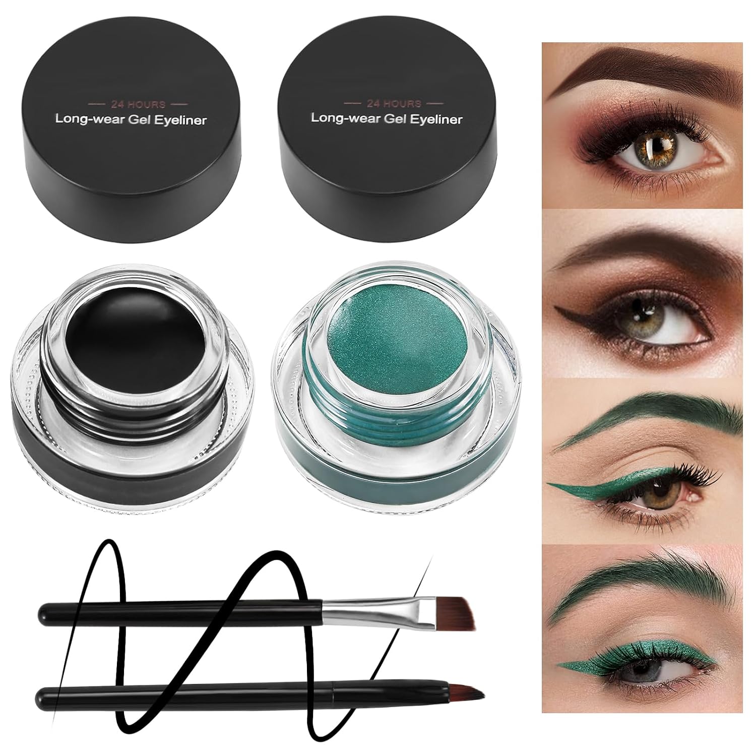 Black and green