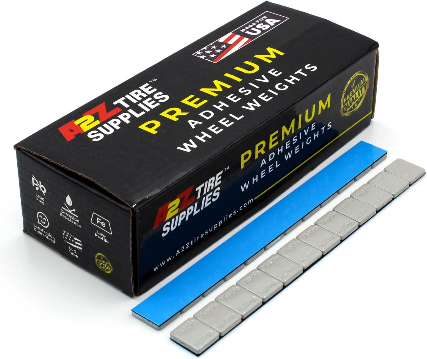 3600 pcs Grey Coated FE Low Profile Adhesive Stick on Wheel Weight 1/4oz 0.25oz Segments 300 Strips 54 Lbs for Car, SUV, Truck Specially Made for USA Market