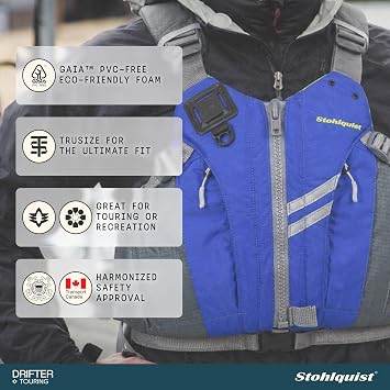 Stohlquist メンズ ドリフター ライフジャケット PFD