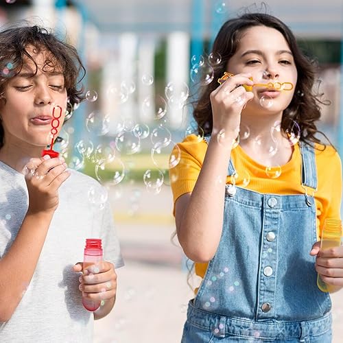 Miniatura 8 de 24 Pack Bunny Bubble Wands for Kids - 3 Colors Large Cartoon Rabbit Bubbles Bulk with Refill Solution Toys for Carnival Christmas Easter Day Basket