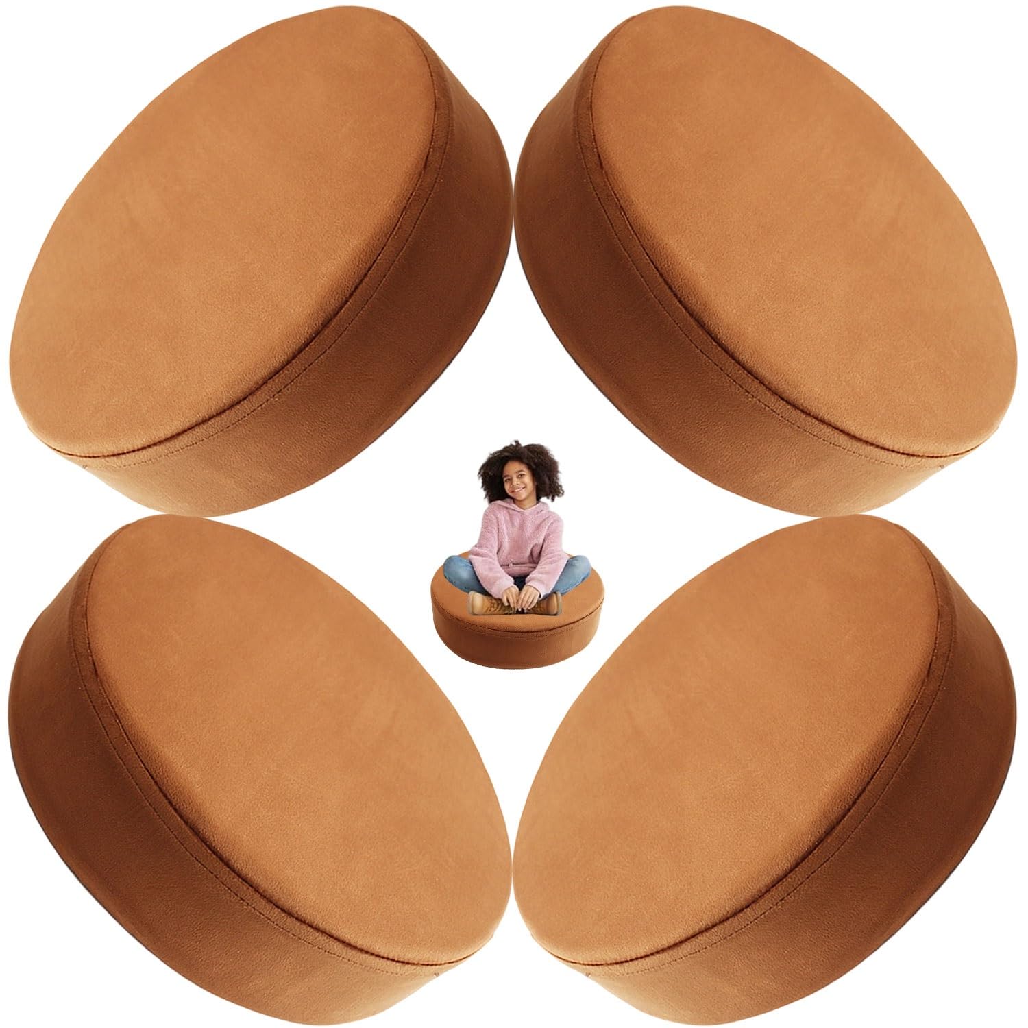 Coussins de chaise en velours S6 | Finition haut de gamme 40x8 cm